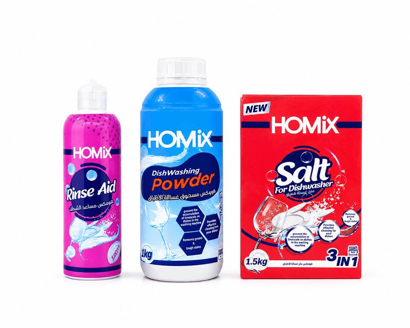 Family Set (Salt 1.5kg , Powder 1kg, Rinse 500ml ) - HOMIX GROUP