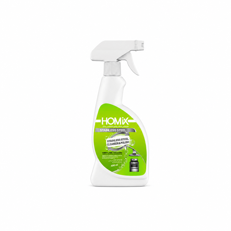 Homix Stainless Steel Cleaner and Polish 500ml - HOMIX GROUP